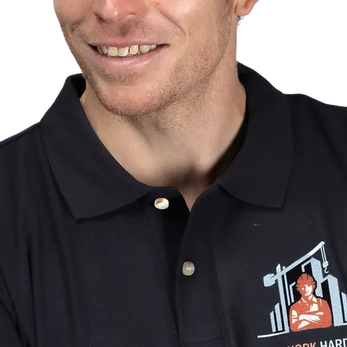 Col polo à boutons